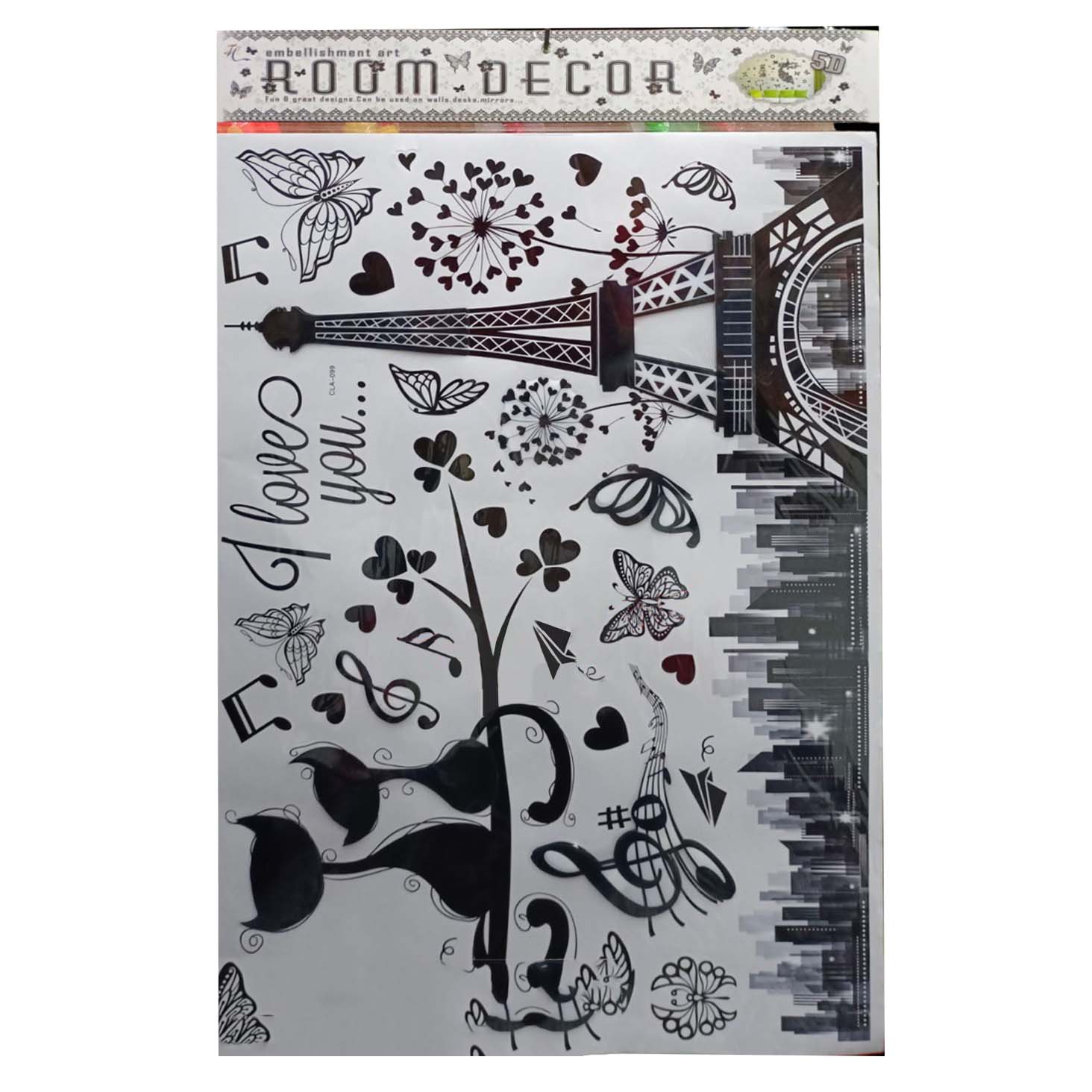 Sticker Adhesivo Para Pared CLA-099
